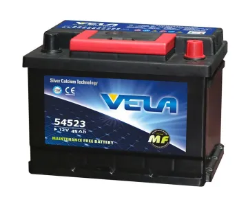 12V 45AH Auto Accumulator Maintenance Free DIN 45 Car Battery