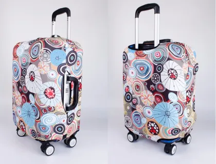 Fashion Style High Elasticity Spandex Protective Luggage Cover