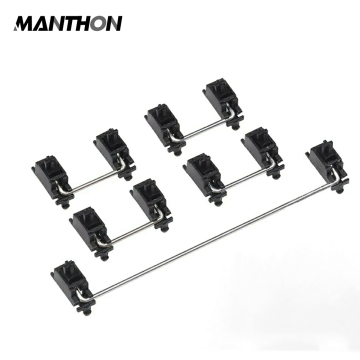 Custom PCB Satellite Plate Mounted Black 6.25u 2u Mechanical Keyboard Cherry Stabilizers