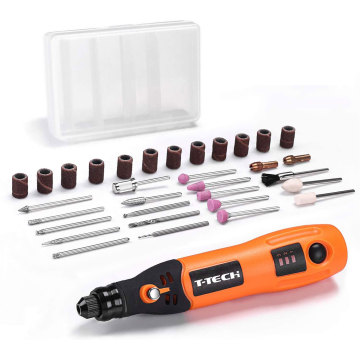 USB Charging Mini Rotary Tool Kit: 3-Speed Polishing, Engraving, and Woodworking Tool with 3.7V Mini Grinder for DIY Projects