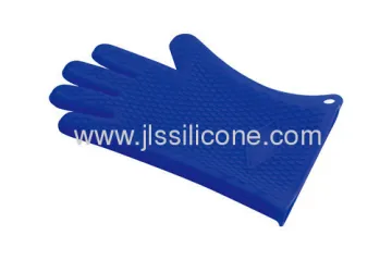Embossed 5 Fingers Silicone Oven Glove 