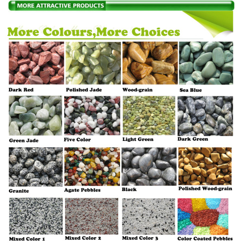 Dekorasi Landscaping Mini Stones Colorful Rocks