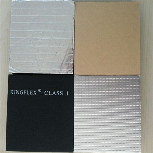 Nbr/pvc Insulation Sheet With Aluminum Foil, High Quality Nbr/pvc Insulation Sheet With Aluminum