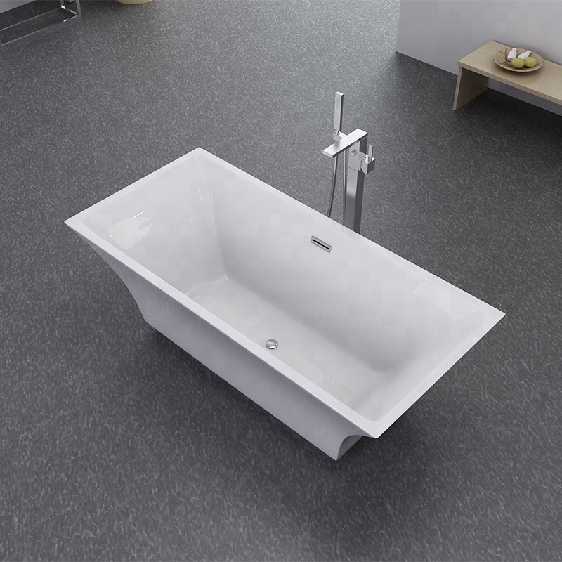 Acrylic Freestanding Bathtub Right Hand Drain, High Quality Acrylic