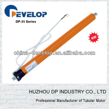 Automatic tubular motor for awning