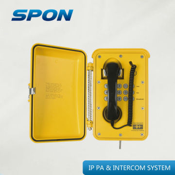 IP Emergency Explosion proof Telephone industry Intercom System