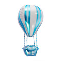 hot air balloon light blue