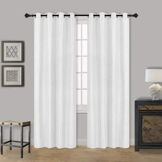 White Window Curtains