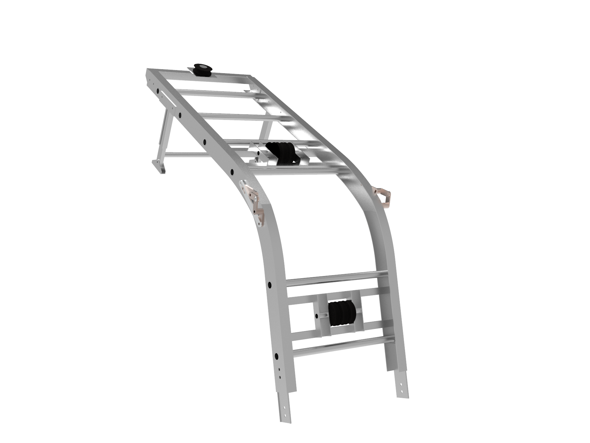 Angle track section 20°-45°