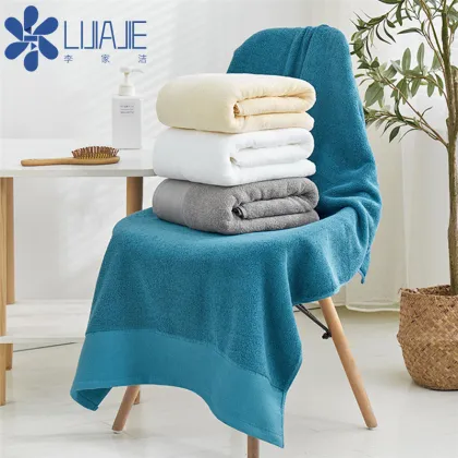 Niaona Luxury Home Combed Cotton Bath Towel Sets