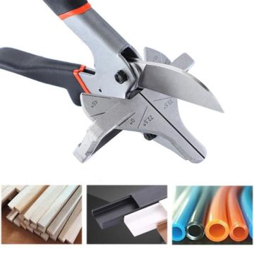 135 Degree Adjustable Angle Scissors Miter Cutter Angle Shear Hand Shear Pipe Scissors Cable Hose Wire Trunking Duct Cut
