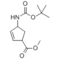 4 - [[(1,1-DIMÉTHYLETHOXY) CARBONYL] AMINO] -2-CYCLOPENTÈNE-1-CARBOXYLIQUE ESTER MÉTHYLIQUE CAS 168683-02-1