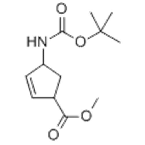 4-[[(1,1-DIMETHYLETHOXY)CARBONYL]AMINO]-2-CYCLOPENTENE-1-CARBOXYLIC ACID METHYL ESTER CAS 168683-02-1