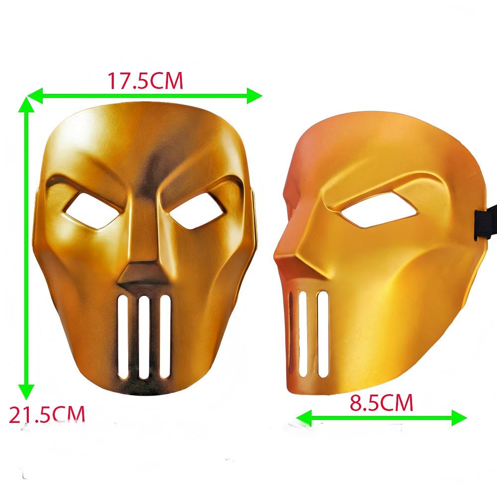 Halloween Party Mask Gold Design