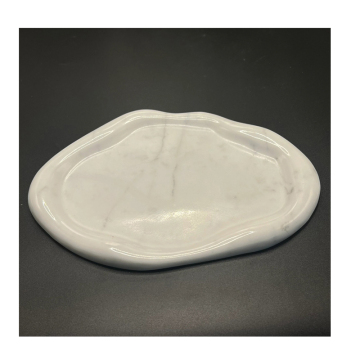 Customized Natural Marble Stone Trays for Hotels, Villas, Restaurants, and Home Decor