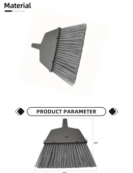 Multi purpose long handle floor brush