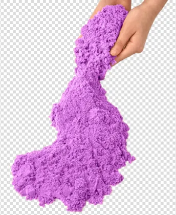 Purple motion sand
