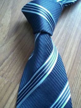 Stripe Polyester Necktie