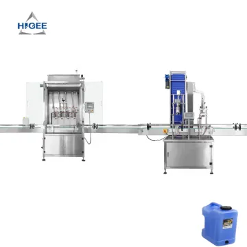 10 Liter Jerry Can Filling and Capping Machine for Cooking Oils and Vegetable Oils