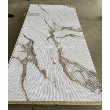 แผงผนังนูนกันน้ำพื้นผิว 3 มิติอย่างมีสไตล์