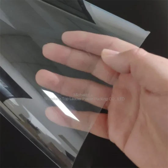 heat sealable glass clear PETG rigid film