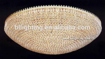 Modern fancy crystal indoor ceiling light fixtures
