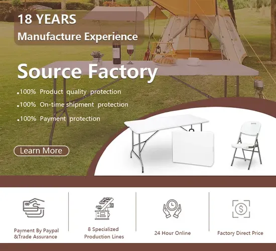 Portable Folding Dining Table for Garden Parties and Events