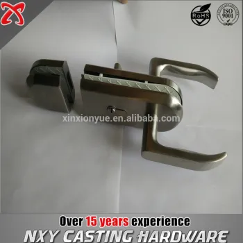 Strong qulity double side Glass door lock