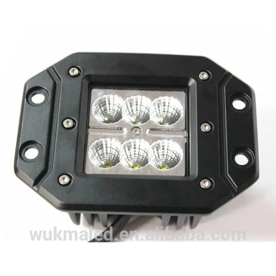 18W Cube Flush Mount Driving Light 3inch Flush Mount C REE Led work light 3x2 led pod light
