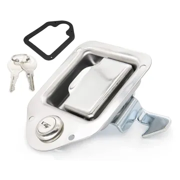 304 Stainless Steel Trailer Toolbox Lock Handle Latch Paddle