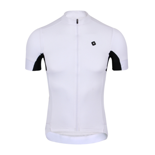 DONEN new tight fit white short sleeves cycling jersey