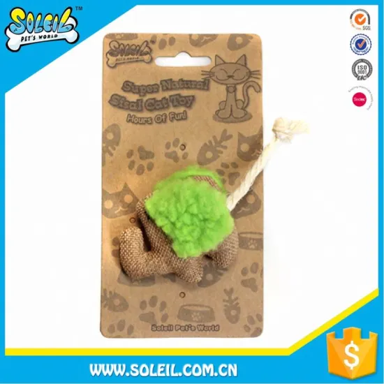 Custom Design Polyester Cat Toy With Feather