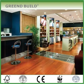 Shopping center classen wood flooring