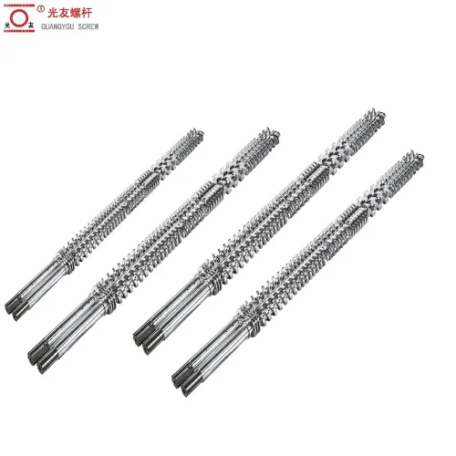 Bimetallic twin screw at silindro para sa mga aplikasyon ng extrusion