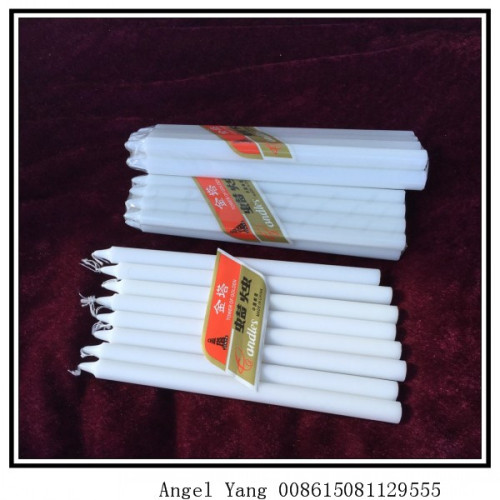 Cliente Nigeria compra bougies de velas blancas