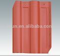 New technology light weight spanish tile roof, special design corrugated clay roof tile