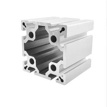 100100 T-Slot European Standard Aluminum Extrusion Frame - Silver Anodized T Linear Rail
