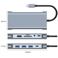 Multifunctionele 100W USB C 3.0 Hub voor gaming