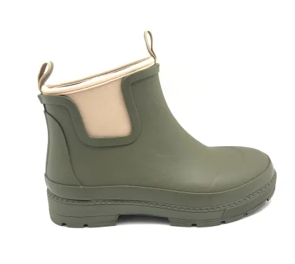 Design Your Own Garden Shoes Waterproof Mud Rubber Slip-On Outdoor Footwear Chelsea Boots Neoprene Rain Boots for Unisex
