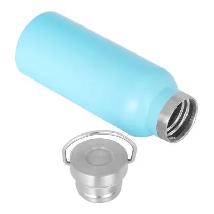 Double Wall Vacuum Insulated Stainless Steel Water Bottle & Sports Flask