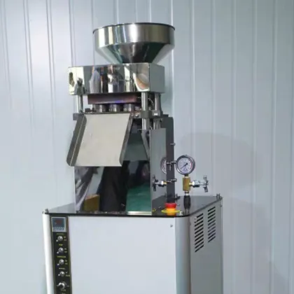 Korean Healthy Popped Chips and Brown Rice Cakes Making Machine