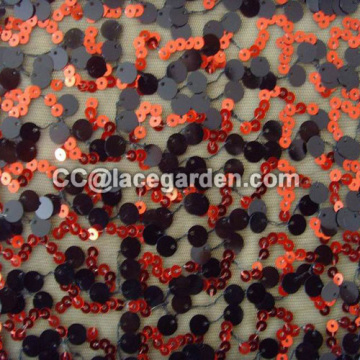 Two Different Sequin Shape In Different Colors Embroidery Fa
