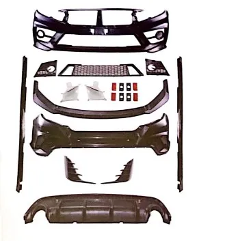 Front Modified Grille for Honda Civic 2016-2021 Car Accessories