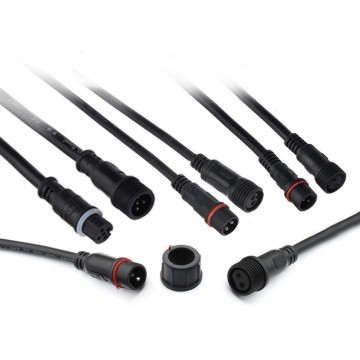 LED Strip Waterproof Quick Connectors: Female/Male Adapters for 2-8 Pin RGB/RGBW Cables