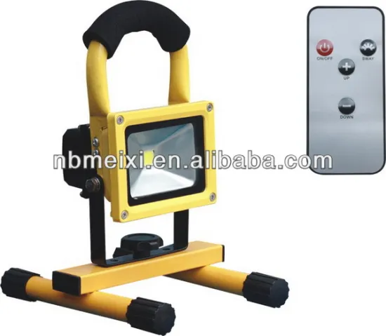 Remote control 10W flood light