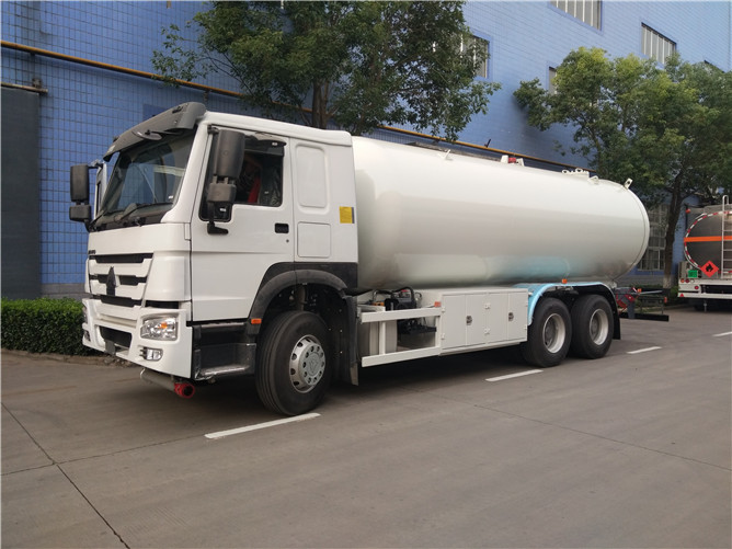 25000L 6x4 LPG شاحنات النقل