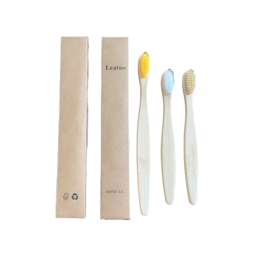 Eco-Friendly Bamboo and Wheat Straw Toothbrush