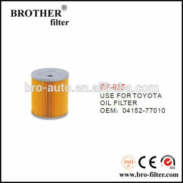 High quality OEM auto element oil filter 0415277010 for Toyota car sakura oil filter