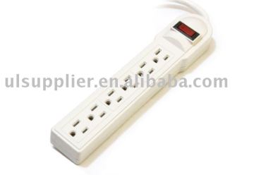 S20663 6 Outlet UL Power Strip con Surge Protector