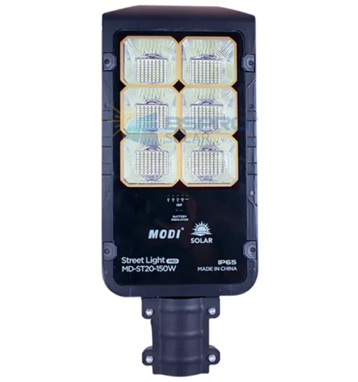 Split solar street light for garage